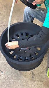 This wheel cost $250 to powder coat #wheels #powdercoat | Steve Nelson Jr.