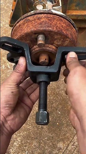 Relieve stress Removing the brake drum