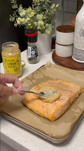 Baked Salmon with Lemon Pesto | Sunday Lunch