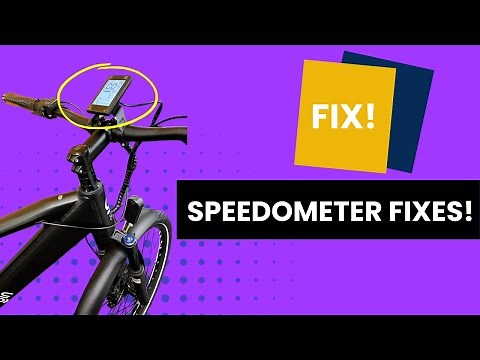 How to Fix GIN X E-Bike Speedometer | Quick Tutorial