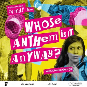 Do you think you could create a new national anthem in just one night? Join Amartey Golding & Charlie George for a night of music and comedy Wed 24 May at Ironworks Studios to find out! Book now 👉https://bit.ly/3WpXmFH | Brighton Festival