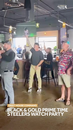 BLACK & GOLD at Grist House Command: Watch the Steelers with WTAE tonight at Grist House's new brewery in a former missile command center. | WTAE-TV Pittsburgh