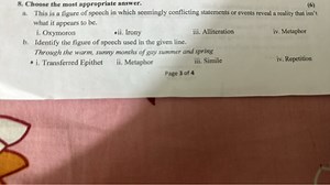 8. Choose the most appropriate answer.(6)a. This is a figure ... | Filo