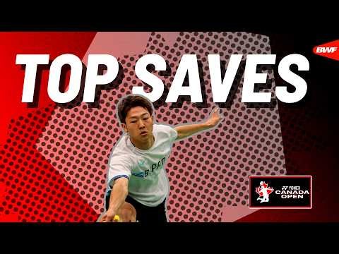 YONEX Canada Open 2026 | Top Saves of the Week