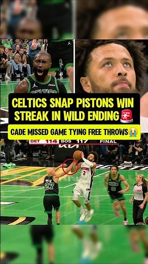 Pistons 13 game WIN STREAK is BROKEN😭