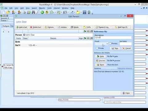 49. Working with Dates in RootsMagic