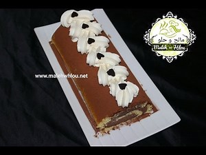 Génoise roulée facile --- جنواز رولي بمقادير جد بسيطة في متناول الجميع