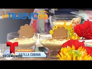 Recetas de cocina: Descubre cómo hacer Natilla Cubana | Un Nuevo Día | Telemundo