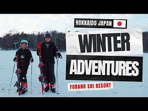 Skiing in Winter Wonderland : Furano, Hokkaido Japan