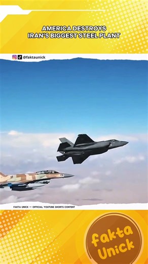 US Strikes Iran's Largest Steel Plant