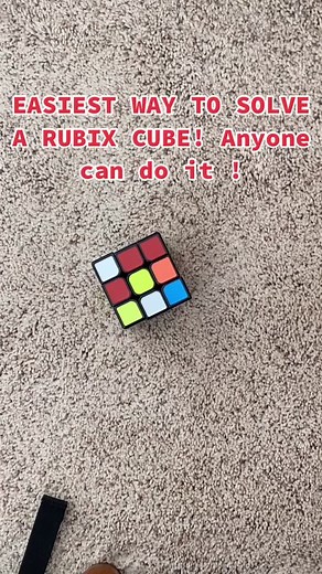 Ask any questions and I can post a more simplified version of the steps if needed!#fyp #viral #rubixcube #foryoupage #fup
