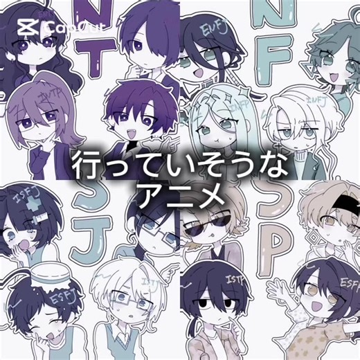 MBTIに基づくアニメの行き先を探ろう