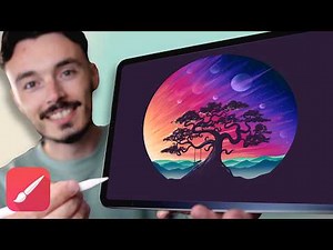 Curley Tree - Infinite Painter Tutorial #40