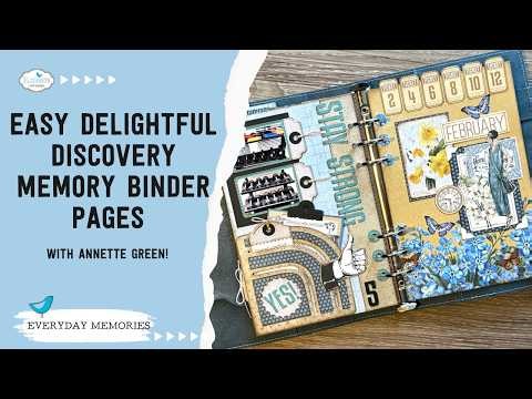 Easy Delightful Discovery Memory Binder Pages