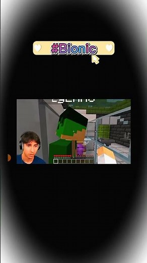 #bionic and izzy were merged by doni #minecraft #minecraftshorts #subscribe #like #comment 😁😀🤑