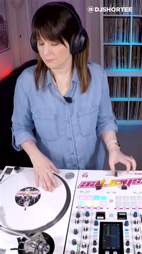 DJ Shortee 🎧 Shannon Ames on Instagram: "Here's another fun scratch freestyle for ya with our "Irony" beat (Bionic Beats Album) and scratch samples from the Scratch DJ Toolkit! Happy #TurntableTuesday 🎉 🥁 BEAT: "Irony" by Faust & Shortee Get it here 👉 DJShortee.com/Bionic-Beats 🎶 SCRATCH SAMPLES: Ahhhhh & Yeeahhh Get 'em here 👉 ScratchDJToolkit.com 📺 Catch the full freestyle scratch session 👉 YouTube.com/DJShortee Hope you dig the ironic cuts! ✨💫🔥 ⁠ xo,⁠ Shortness⁠ #ScratchLikeAGirl --