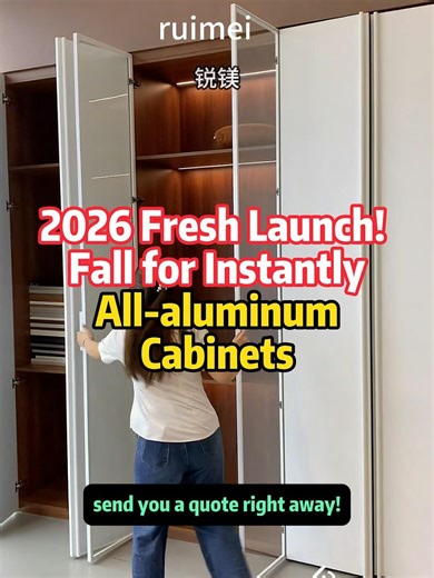 All-Aluminum Cabinets: Durable and Quick Installation