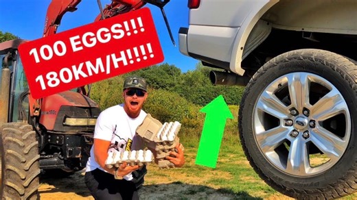 Testing a brand-new F-150 muffler with extreme debris