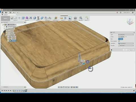 Fill the gap in Fusion 360 using the Sweep tool