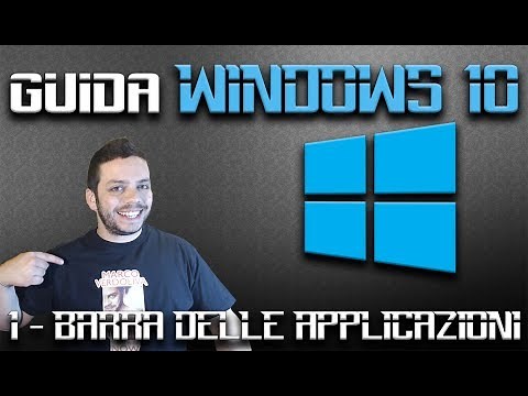 Guida WINDOWS 10 - Barra delle Applicazioni
