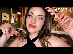 ASMR Deutsch Barber Shop Roleplay Verwöhnprogramm für Männer💈shaving, haircut, massage | Friseur RP