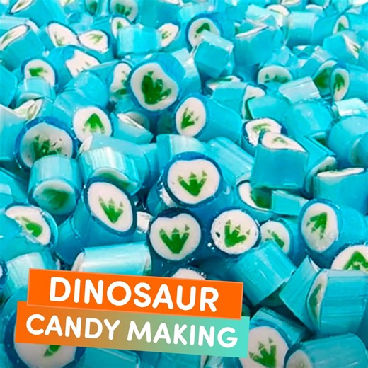 Finding Dinosaur Footprints In Candy! 🦖 | Sticky