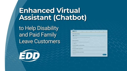 State of California EDD on Instagram: "✅ Need to check your disability or Paid Family Leave claim? No more waiting on hold! Our upgraded virtual assistant (chatbot) gives you fast, secure answers 24/7 from your phone, tablet, or computer. ✔️ Check your claim status ✔️ See your last payment ✔️ Get help with required documents Just log in to myEDD, open the chatbot in SDI Online, and select Check My Claim Status. 🔗 Find out more at the link in bio. #DisabilityBenefits #PaidFamilyLeave #myEDD"