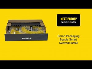 NEAT-PATCH Smart Packs™: The Fastest Way to Build a Clean Network Rack