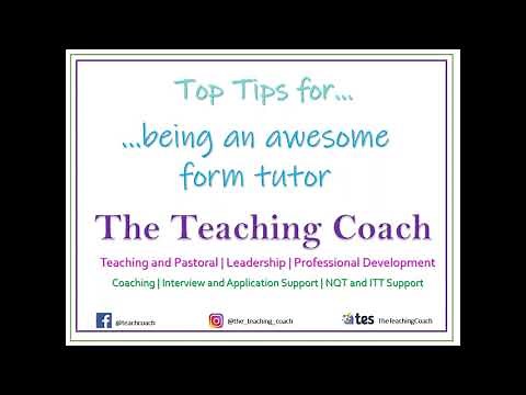 Top Tips for Being an Awesome Form Tutor - Being an Effective Form Tutor - Secondary