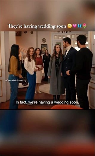They’re getting married again 🥹💗🦋🌷 #arafta #ateş #mercan #turkishdrama #trending