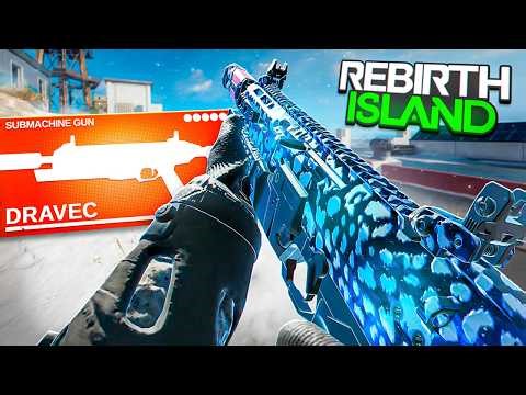 Testing the #1 DRAVEC SMG CLASS SETUP on REBIRTH ISLAND WARZONE!