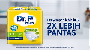 31K reactions · 1K shares | Lampin dewasa Dr. P direka dengan Fast Absorb Core untuk 2X penyerapan yang lebih pantas agar kulit sentiasa kering dan selesa! Syorkan Dr. P Pants untuk mereka yang aktif dan lampin dewasa Dr. P untuk mereka yang terlantar dan memerlukan sokongan untuk bergerak. #Dr.P #LampinDewasa #LampinSeluar #pants #inkontinen | Dr. P Malaysia | Facebook