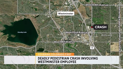 Colorado State Patrol investigating fatal crash involving city vehicle, says person ran into street