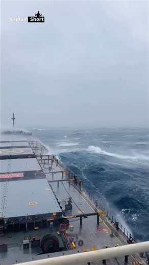 World's Most Dangerous Ocean 🌊 🌏 #drakepassage #dangerosocean #explainshort