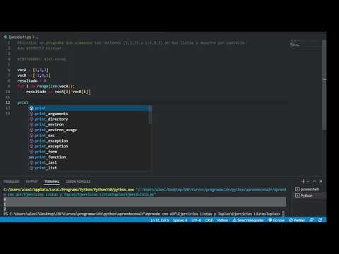 Ejercicio 11 - Listas y Tuplas - Programación en Python