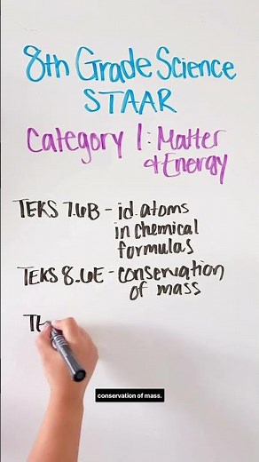 8th grade science STAAR review part 1