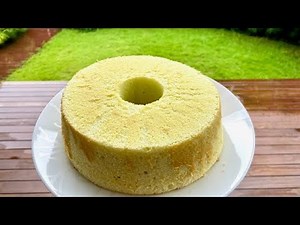 Pandan Chiffon Cake Recipe | 斑斓戚风蛋糕