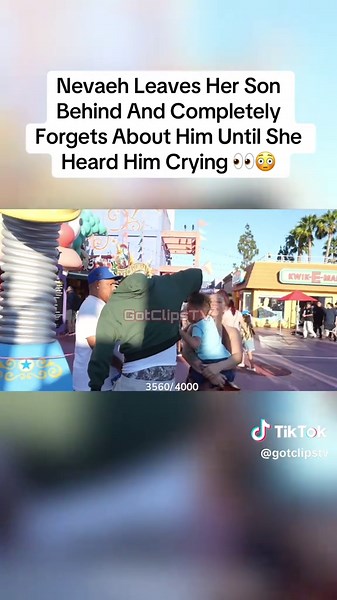 Nevaeh Leaves Her Son Behind #fyp #blueface #bluefacebaby #bluefacebleedem #nevaeh