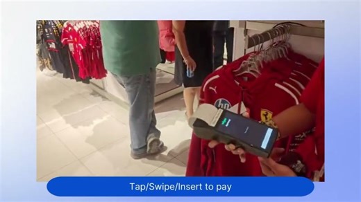 Mishipay s mPOS solution at WHSmith official F1 Merchandise | MishiPay