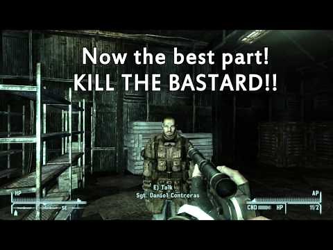 Fallout: New Vegas Unique Weapons - This Machine and the unmarked quest Dealing with Contreras