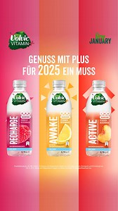Bereit für einen Neustart? Dann hol dir jetzt die tollen Sorten von Volvic Vitamin , mit Vitaminen, Magnesium und leckerem Fruchtgeschmack! 💪​ ​ Mit welchem Geschmack startest du durch? 💚​ ​ Volvic Active: Vitamin C, B12, Biotin und Magnesium tragen zu einem normalen Energiestoffwechsel bei​ Volvic Recharge: Pantothensäure , Vitamin B6 , B12 und Magnesium tragen zur Verringerung von Müdigkeit und Ermüdung bei​ Volvic Awake: Niacine , Vitamin B6, Folsäure und Magnesium tragen zur Verringerung v