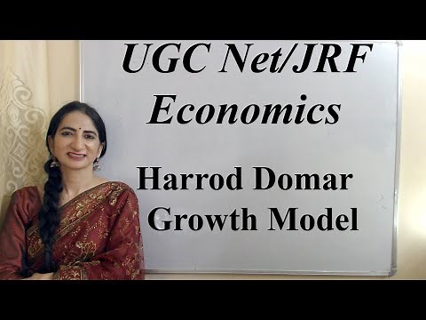 Harrod Domar Growth Model For UGC Net/JRF in Economics