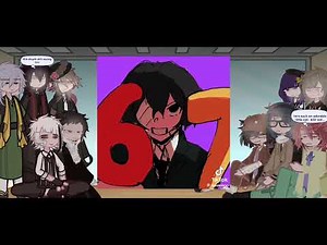 Bsd(myau) reacts to Dazai//bsd//gacha//reaction//my au// not cannon// ⚠️check description ⚠️