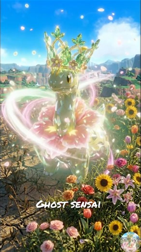 Cute Chikorita to Powerful Meganium ✨ | Full Pokémon Evolution #pokemon