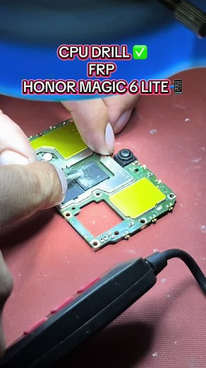 HONOR MAGIC 6 LITE: FRP VÍA CPU DRILL y MIPI TESTER