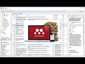 Mastering Mendeley Desktop Management Software for citations and referencing..