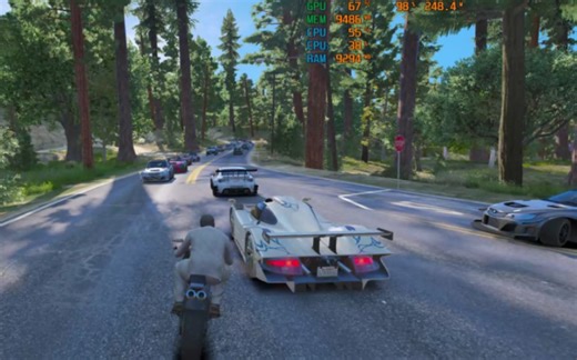 GTA5效区加一万棵更多高大的树