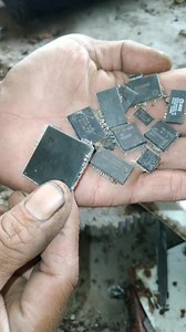 removing the IC containing gold silver palladium.. | Nano Na