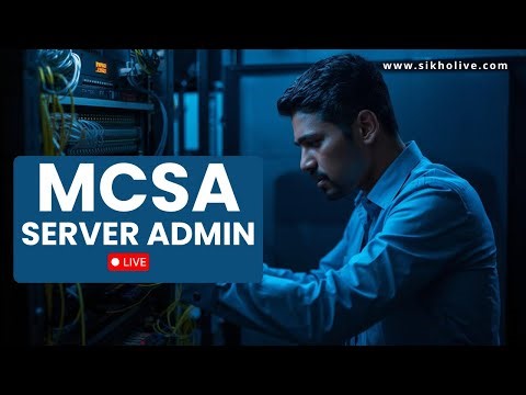 MCSA Server Admin Live Batch | Windows Server Training |