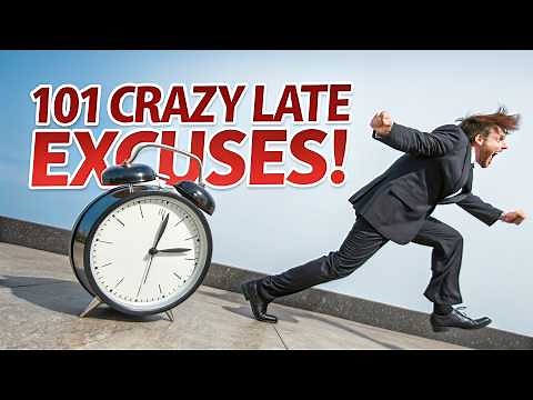 101 Craziest Excuses for Being Late to Work in America